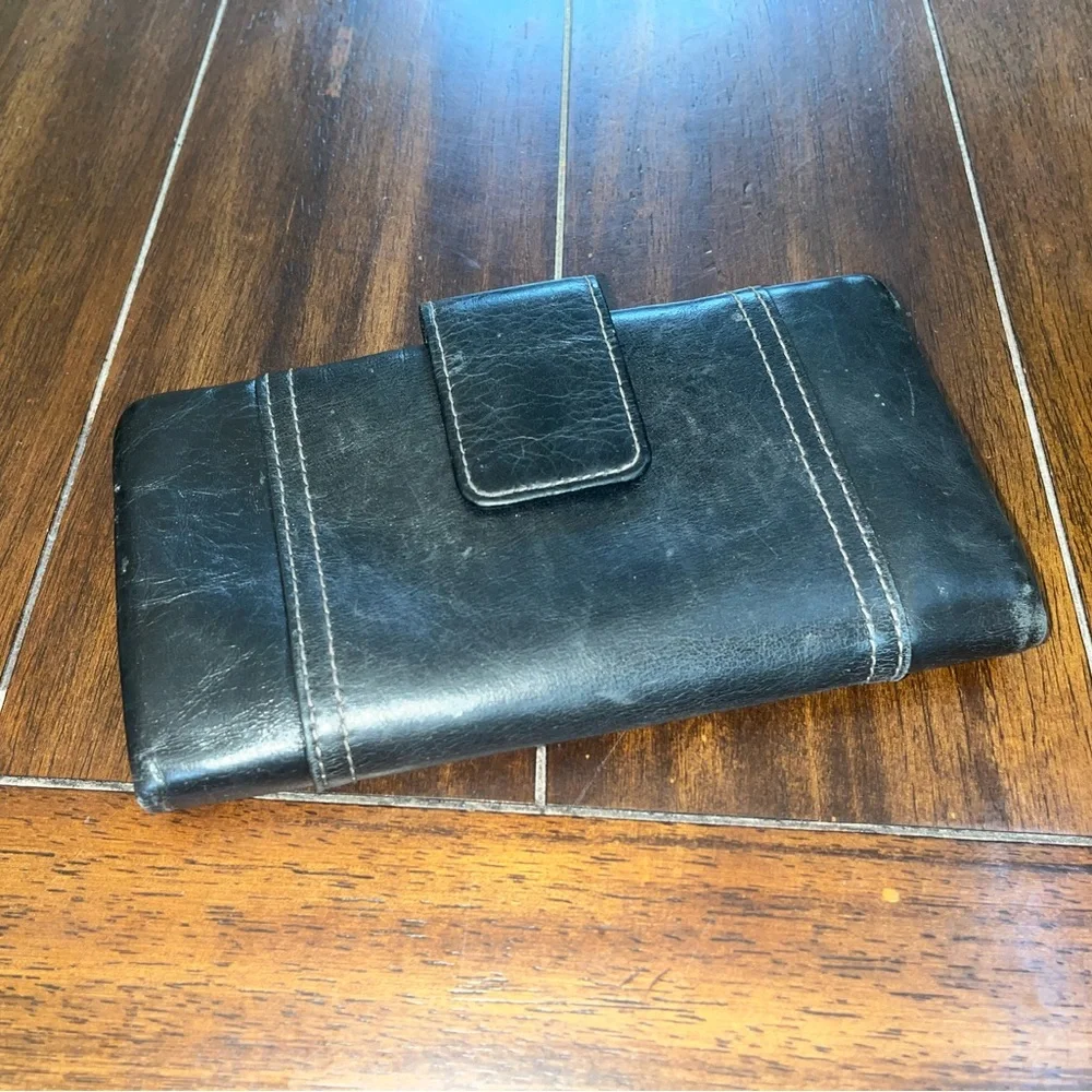 Fossil Black Leather Wallet